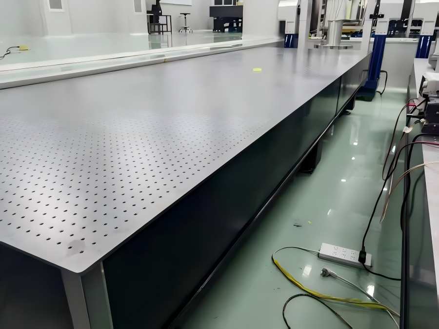 上海光机所-4m*1.5m气浮隔振光学平台